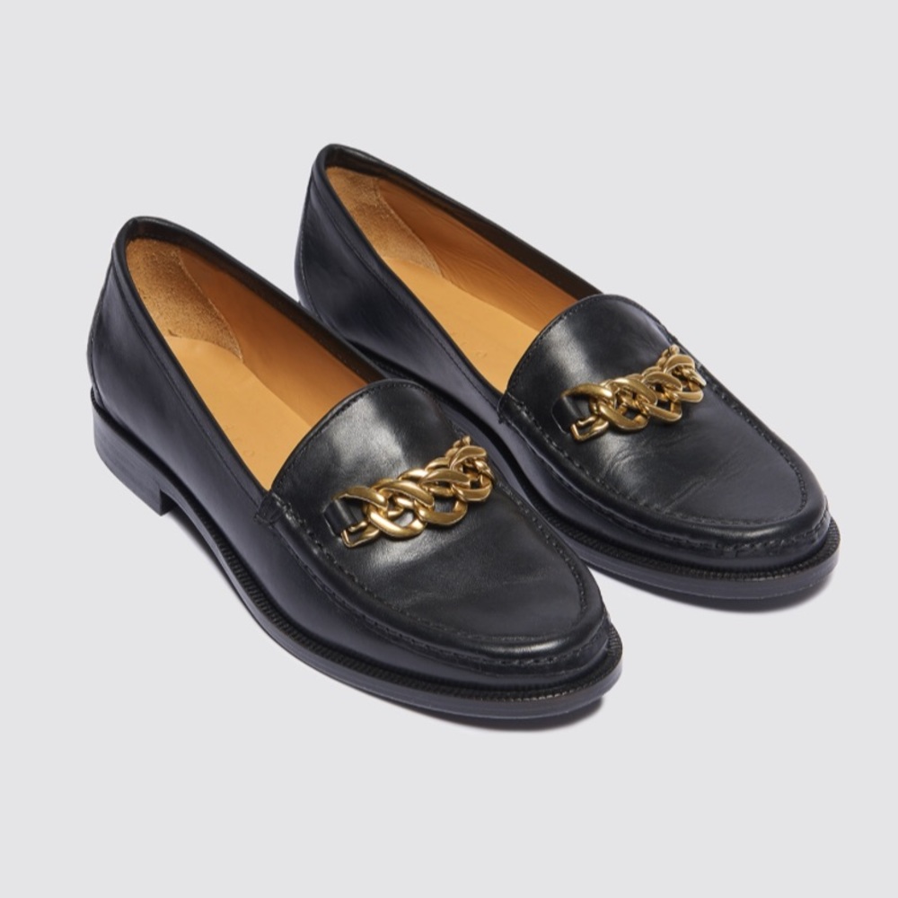 Band New Sandro Chain Loafers